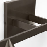 Midrand Crystal Vanity Light 36 Inch Bronze By Visual Comfort Modern - Detailed View2