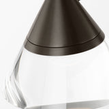 Midrand Linear Crystal Chandelier Bronze By Visual Comfort Modern - Detailed View2