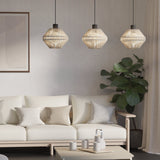 Midsummer 3 Light Suspension By Eglo - Lifestyle View