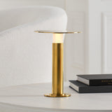 Miguel Portable Table Lamp Hand Rubbed Antique Brass By Visual Comfort Modern - Lifestyle View7