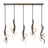 Mika 10-Light Linear Suspension in Bronze by Hubbardton Forge