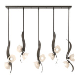 Mika 10-Light Linear Suspension in Dark Smoke by Hubbardton Forge