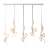 Mika 10-Light Linear Suspension in White by Hubbardton Forge