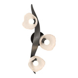 Mika 3-Light Sconce/Semi-Flush - Ink