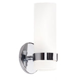 Milano Wall Sconce — 9 Inch, Chrome