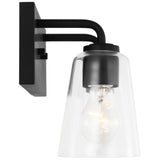 Miles Clear Glass Vanity Light