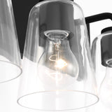 Miles Clear Glass Vanity Light