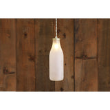 Milk Bottle Pendant Light