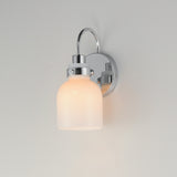 Milk Wall Sconce Polished Chrome by Maxim Lighting