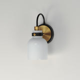 Milk Wall Sconce Satin Brass by Maxim Lighting