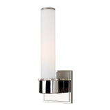 Mill Valley Bath and Vanity Light - 1-Light - Polished Nickel by Hudson Valley