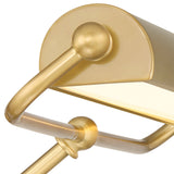 Miller Picture Light Aged Brass By Crystorama - Detailed View