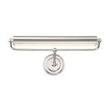 Miller Picture Light Polished Nickel By Crystorama - Front View