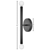 Millie Medium Two Light Tall Sconce