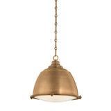 Milltown Pendant - Small - Patina Brass by Hudson Valley