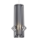 Mini Syrma Pendant Light Matte Black Bulb By CDL