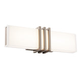 Minibar Vanity Light By WAC Lighting Small BN Side View