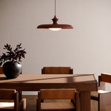 Minori Pendant Light Burgundy By Alora - Lifestyle View