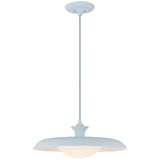 Minori Pendant Light Cerulean By Alora - Front View
