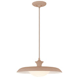 Minori Pendant Light Peach By Alora Front View