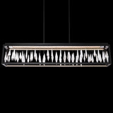 Mirage Linear Suspension Light By Schonbek Beyond - Front View