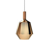 Mirroring Bronze Glass Fatty Mom Glossy Pendant by Penta