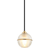 Misty Pendant Light Aged Gold Brass By Matteo