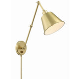 Mitchell Task Light Aged Brass By Crystorama - Side View1