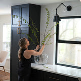 Mitchell Task Light Matte Black By Crystorama Lifestyle View1