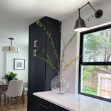 Mitchell Task Light Matte Black By Crystorama - Lifestyle View