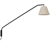 Moana Ceramic Swing Arm Wall Light Large White By Geo Cntemporary