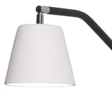 Moana Ceramic Swing Arm Wall Light Small White By Geo Cntemporary - Detailed View