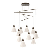 Mobius 10-Light Mobile Chandelier in Bronze, Standard by Hubbardton Forge