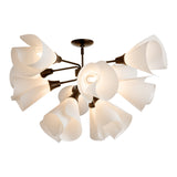 Mobius 12-Light Semi-Flush Mount in Bronze by Hubbardton Forge
