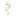 Mobius 5-Light Pendant in Soft Gold, Long by Hubbardton Forge