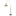 Mobius Arc Floor Lamp, shown in Dark Smoke, Spun Frost, by Hubbardton Forge