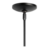 Mobius Mini Pendant, shown in Dark Smoke, by Hubbardton Forge