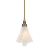 Mobius Mini Pendant in Soft Gold by Hubbardton Forge