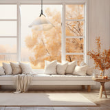 Mobius Pendant lifestyle view by Hubbardton Forge