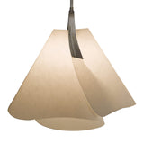 Mobius Pendant Small, shown in Dark Smoke, by Hubbardton Forge