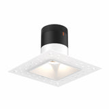 Moda 3” Square Modular Recessed Light by Dals - White reflector, Square Trimless