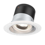 Moda 6” Gimbal Modular Recessed Light by Dals - Alzak reflector, Round Trimless