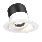 Moda 6” Slope Ceiling Modular Recessed Light by Dals - White reflector, Round Trimless