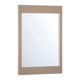 Mogano Integrated LED Mirror Small White Oak By Eurofase