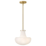 Molly Pendant Lacquered Brass 1