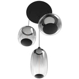 Monaco Multi-Light Suspension 3 Lights By Avenue Lighting - Down View
