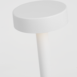 Moneta Accent Rechargeable Table Lamp Matte White By Visual Comfort Modern Detailed View