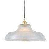 Mono Railway Pendant - Polished Brass