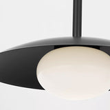 Mont Pendant Light Midnight Black By Generation Lighting - Detailed View2
