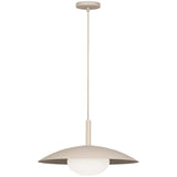 Mont Pendant Light Sand Dune By Generation Lighting - Front View